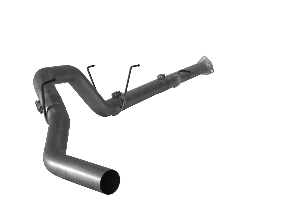4" Downpipe Back Single No Muffler | 2013-2018 Dodge 2500/3500 6.7L Cummins