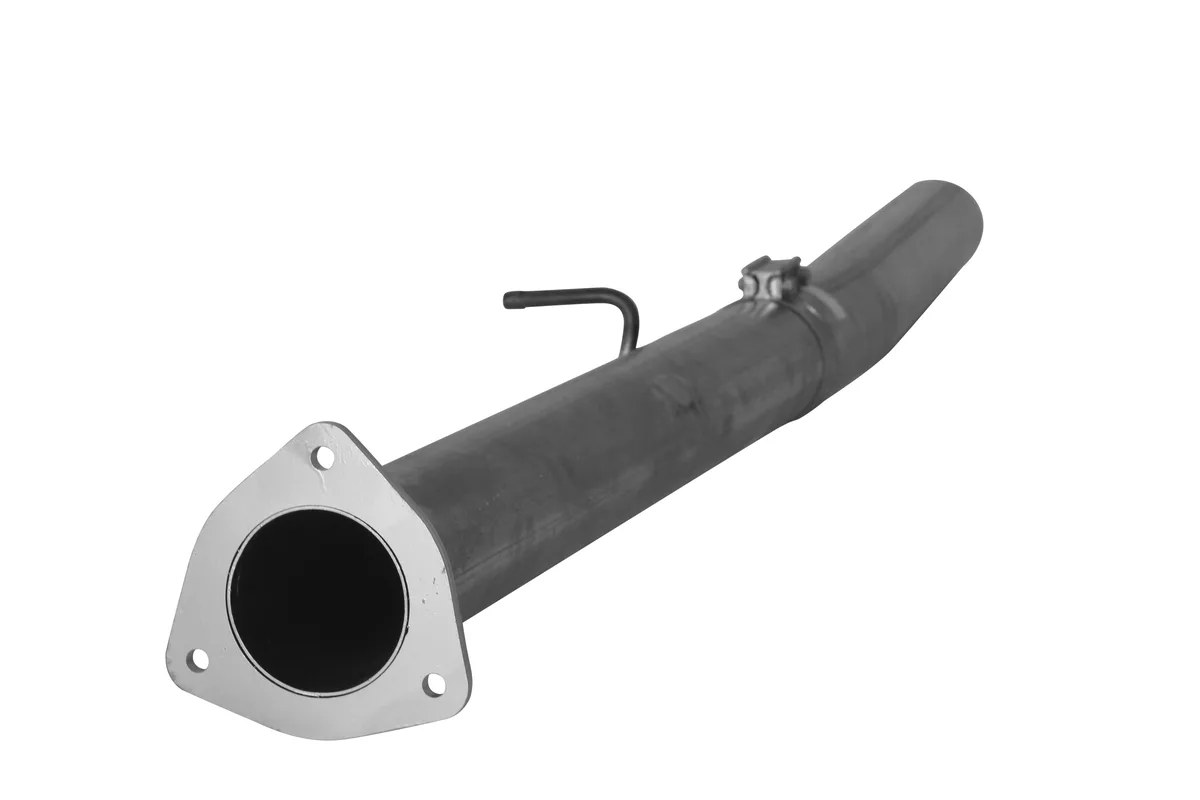 4" Cat &DPF/SCR Race Pipe No Muffler | 2013-2018 Dodge 2500/3500 6.7L Cummins