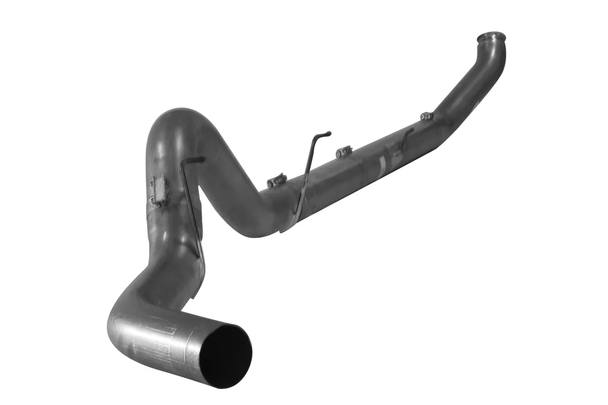 4" SS Turbo Back Single No Muffler | 2007-2009 Dodge 2500/3500 6.7L Cummins