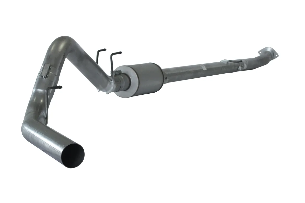 4" Downpipe-Back Single Exhaust — Aluminized