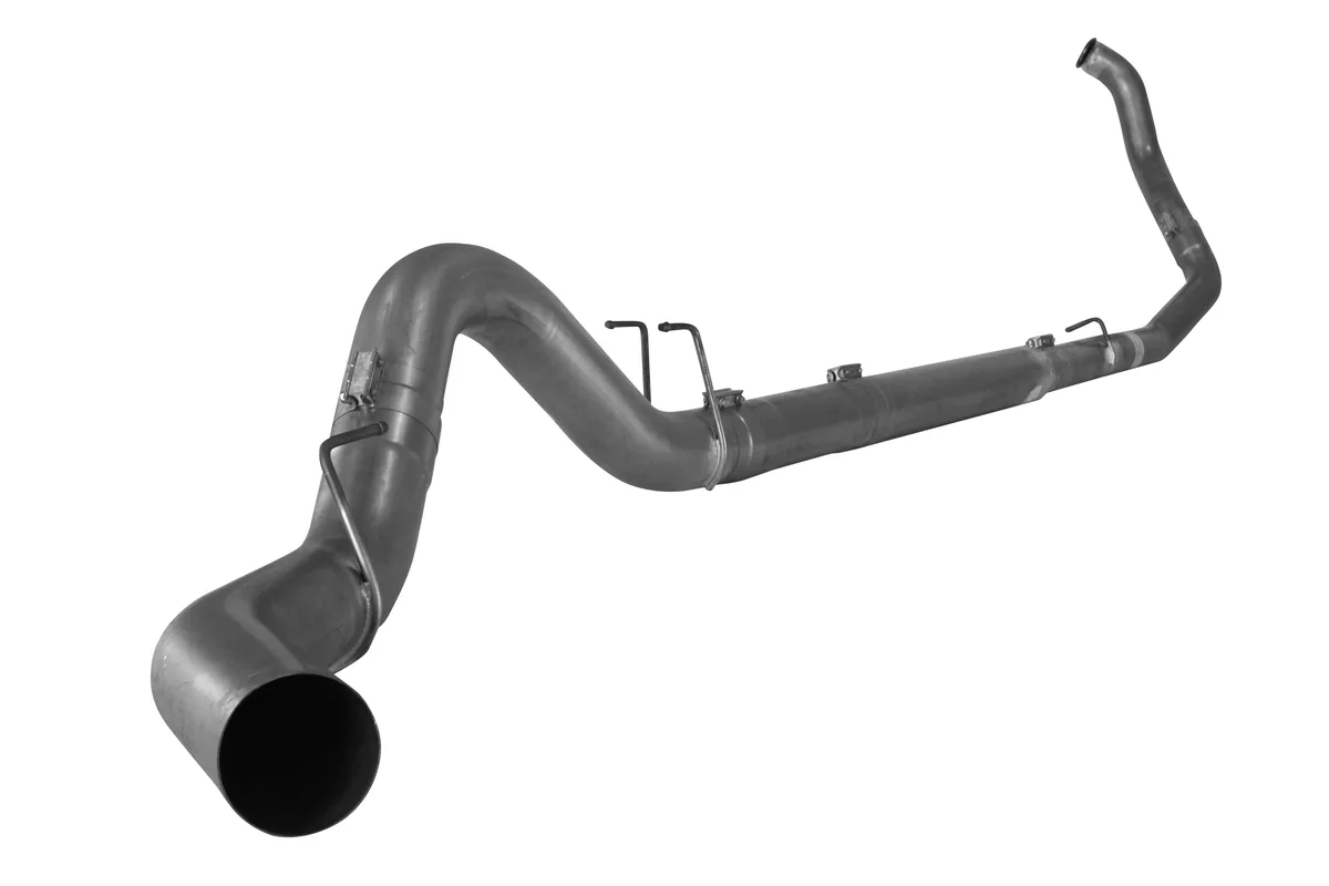 4" SS Turbo Back Single No Muffler| 2008-2010 Ford 6.4L F250/F350 Powerstroke