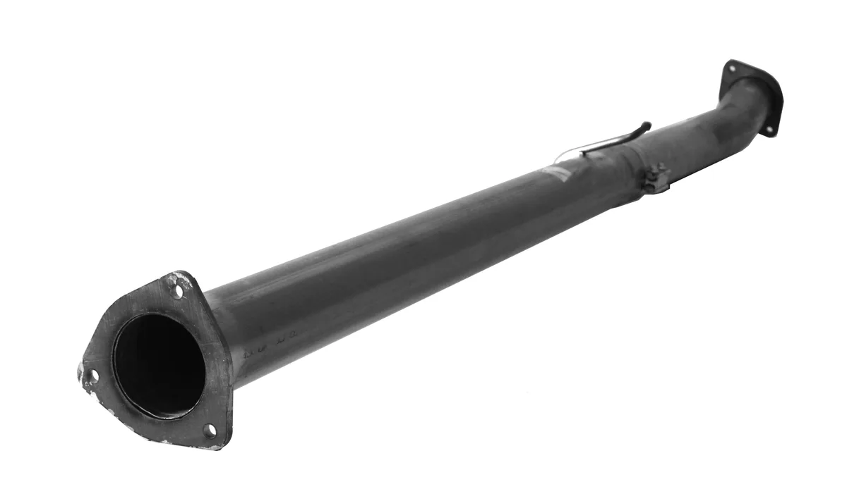 4" SS Cat & DPF Race Pipes No Muffler | 2011-2018 Ford Powerstroke 6.7L