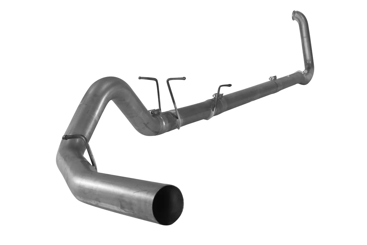 4" SS Turbo Back Single No Muffler | 1999-2003 Ford 7.3L F250/F350 Powerstroke