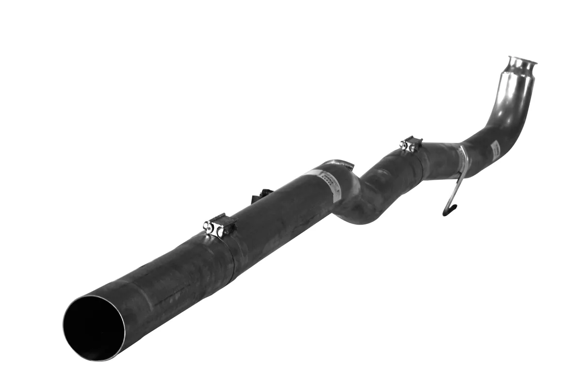 4" SS Cat & DPF Race Pipe No Muffler| 2011-2015 GM 2500/3500 6.6L DURAMAX