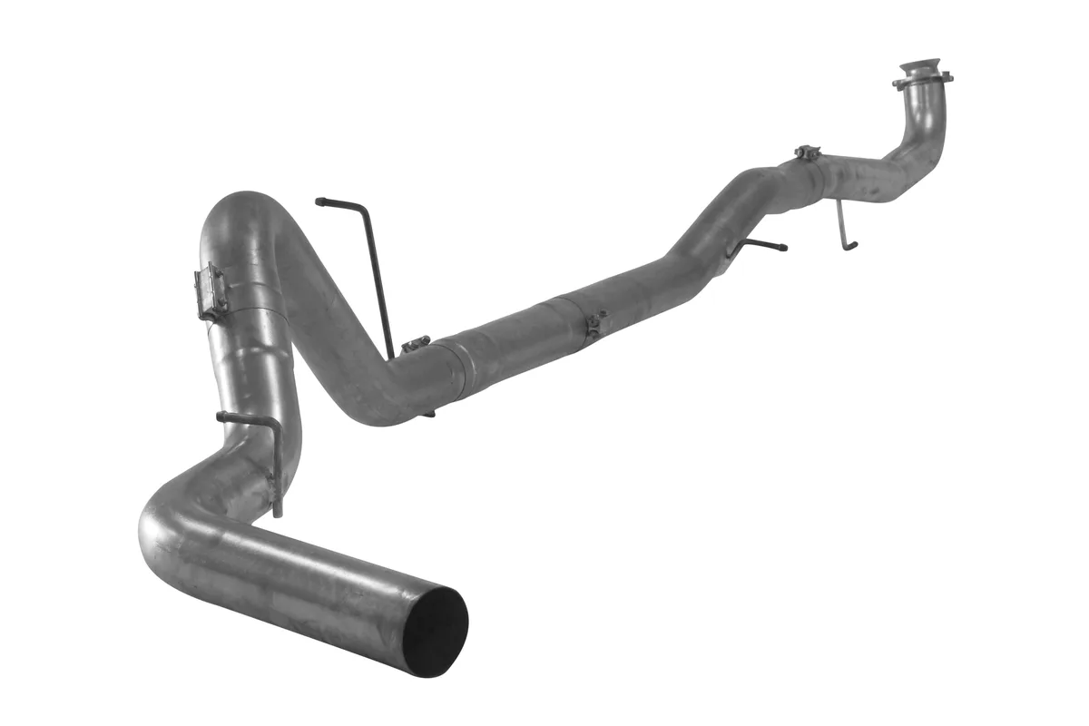 4" SS Downpipe Back Single | 2017-2019 GM 2500/3500 6.6L DURAMAX L5P No Muffler