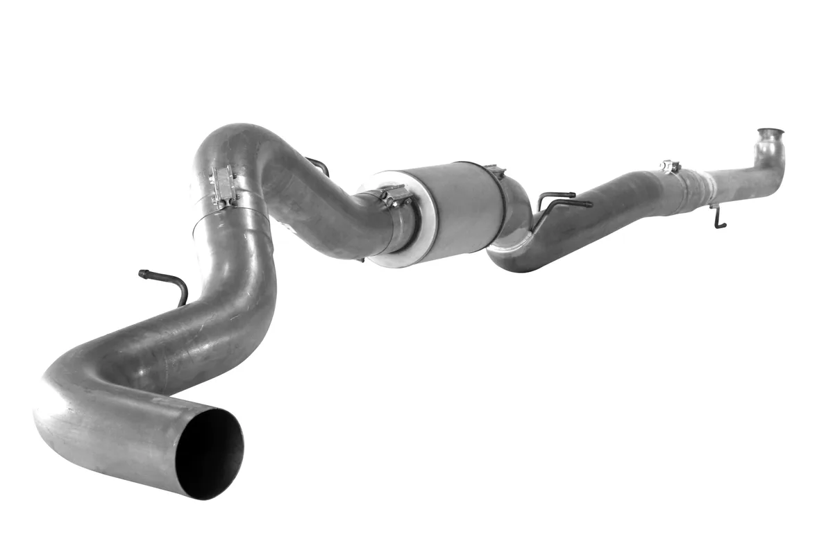 5" Downpipe-Back Single Exhaust — Aluminized