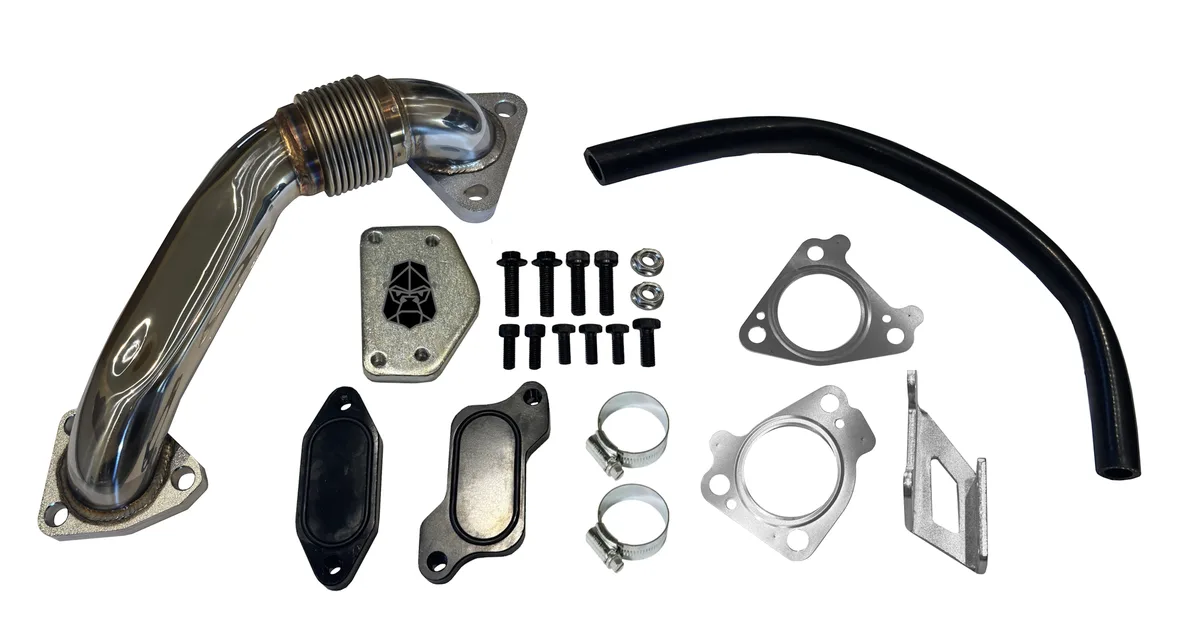 01-16 DURAMAX UP PIPE PASS SIDE W/GASKETS