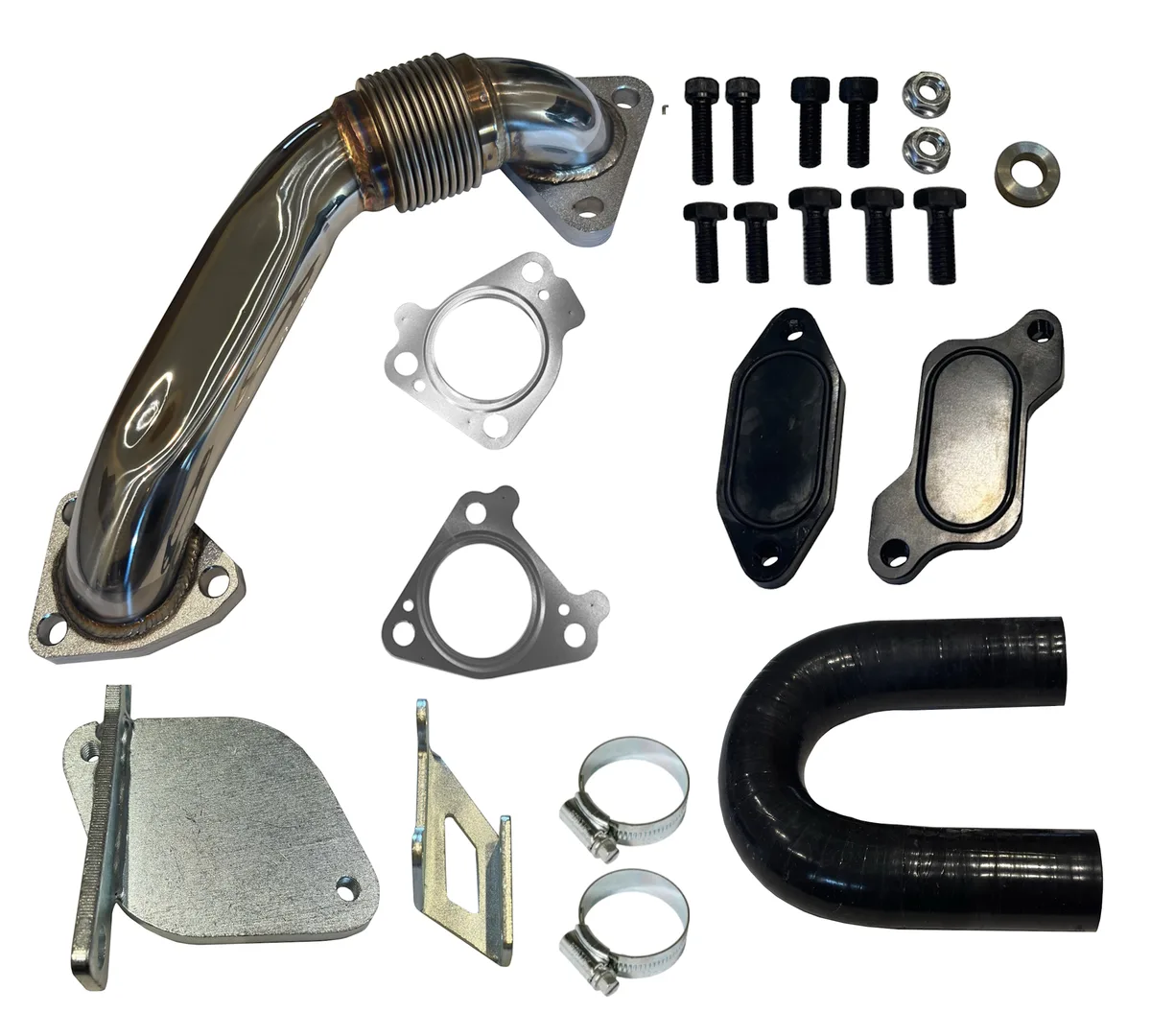 07-10 LMM Duramax Cooler Upgrade Kit w/ Up Pipe